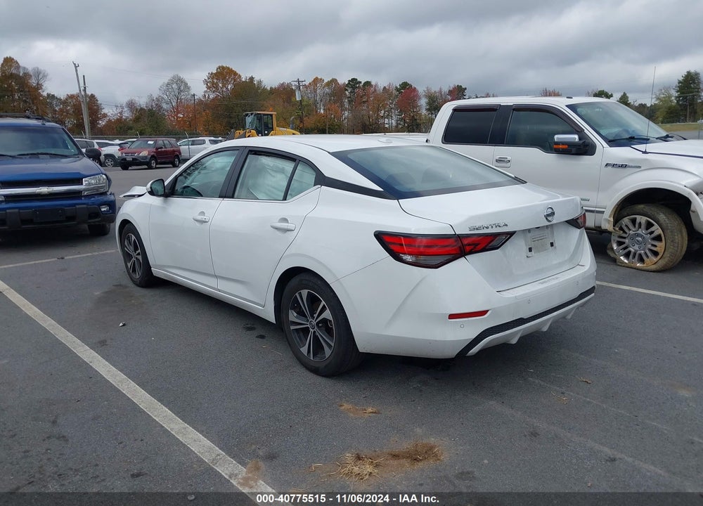 2022 NISSAN SENTRA SV XTRONIC CVT VIN: 3N1AB8CV6NY318306