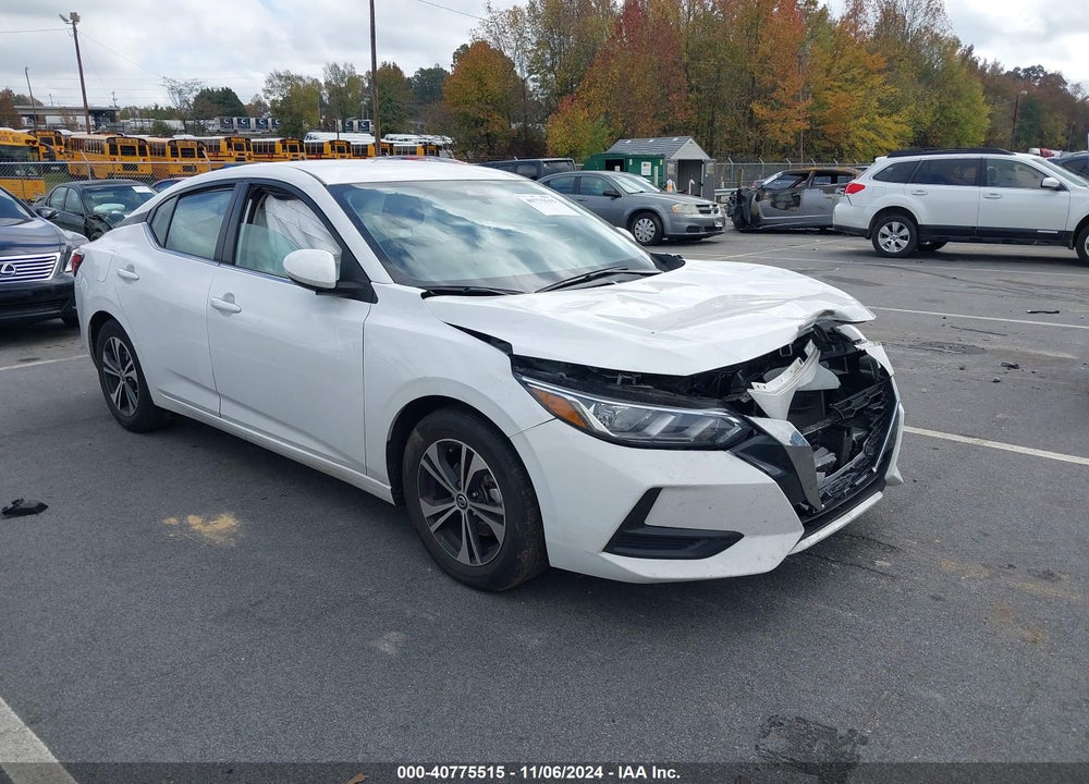 2022 NISSAN SENTRA SV XTRONIC CVT VIN: 3N1AB8CV6NY318306