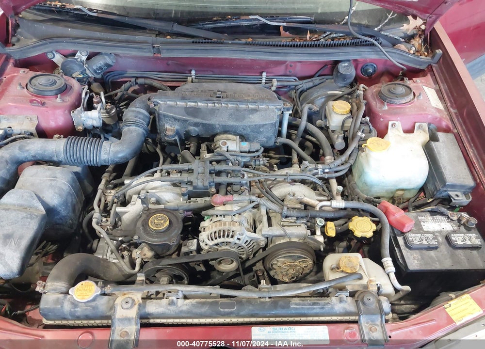 2001 SUBARU FORESTER L VIN: JF1SF63521H726551