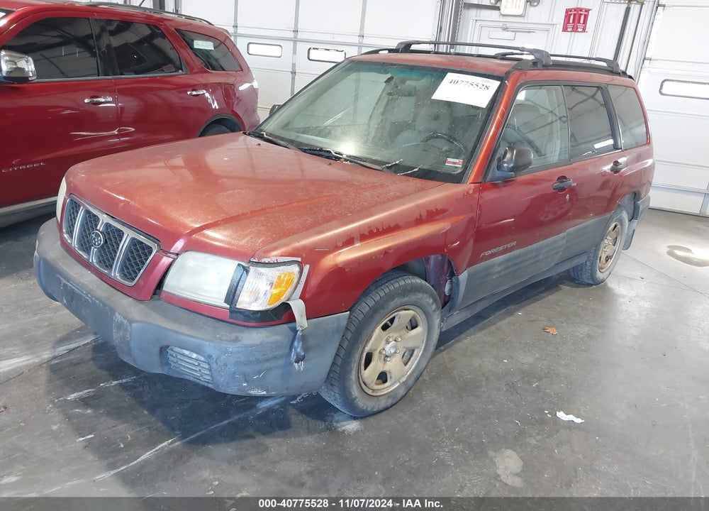 2001 SUBARU FORESTER L VIN: JF1SF63521H726551