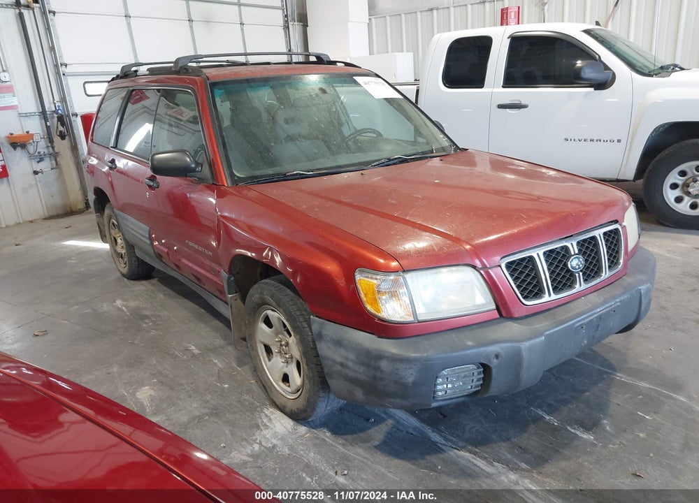 2001 SUBARU FORESTER L VIN: JF1SF63521H726551