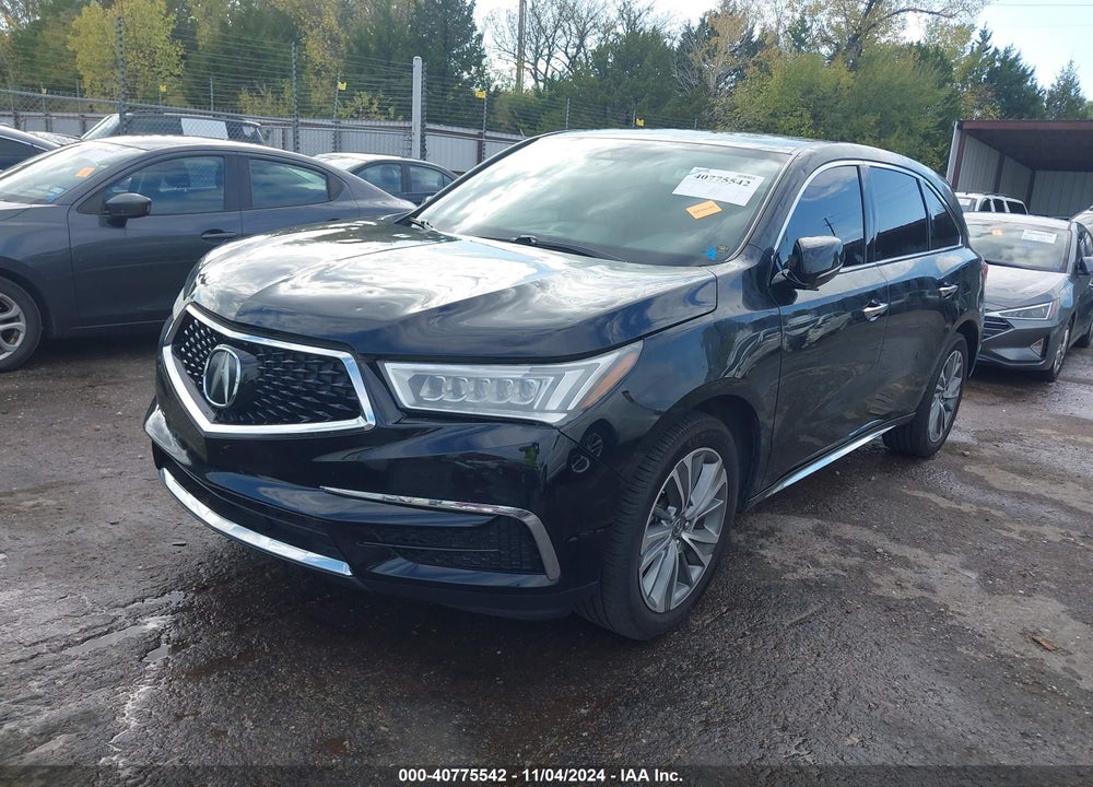 2017 ACURA MDX TECHNOLOGY PACKAGE VIN: 5FRYD4H54HB024635