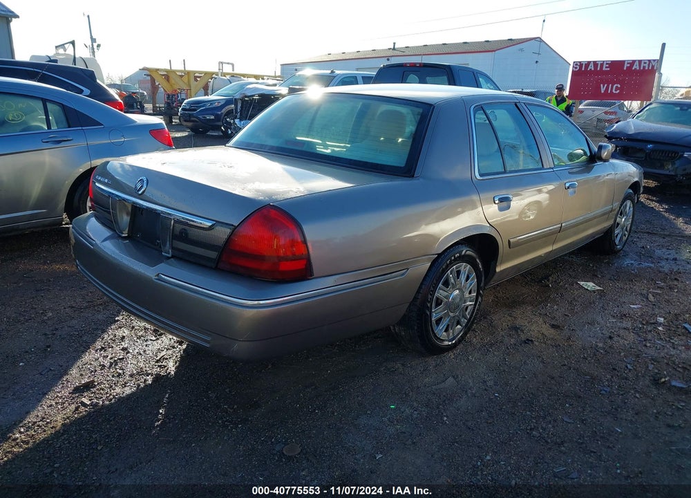 2006 MERCURY GRAND MARQUIS GS VIN: 2MEFM74V56X620087