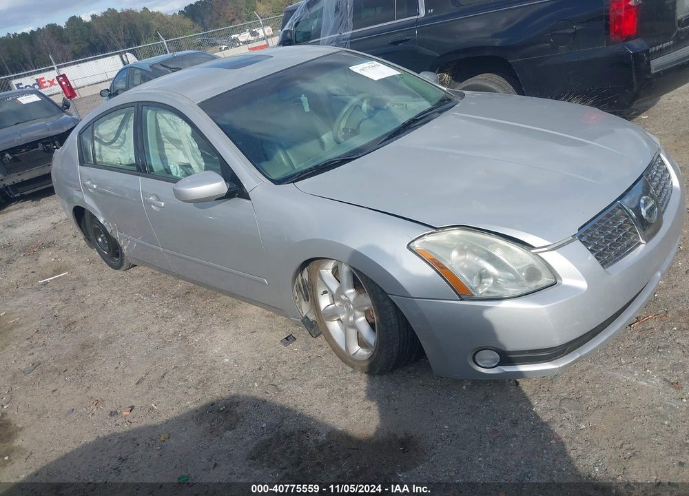 2006 NISSAN MAXIMA 3.5 SE VIN: 1N4BA41E26C849972