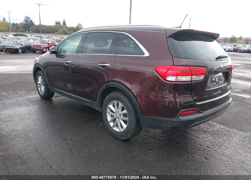 2017 KIA SORENTO 2.4L LX VIN: 5XYPG4A32HG201432