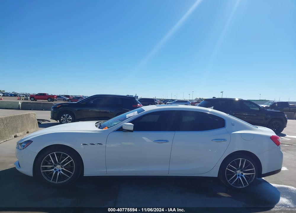 2016 MASERATI GHIBLI VIN: ZAM57XSAXG1176389