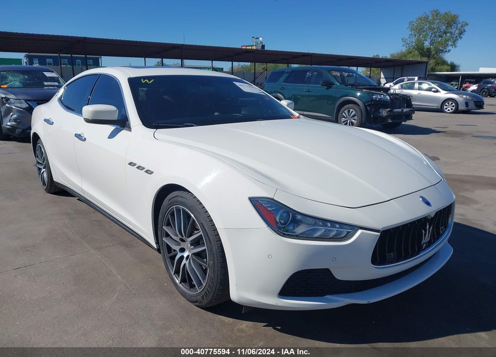 2016 MASERATI GHIBLI VIN: ZAM57XSAXG1176389