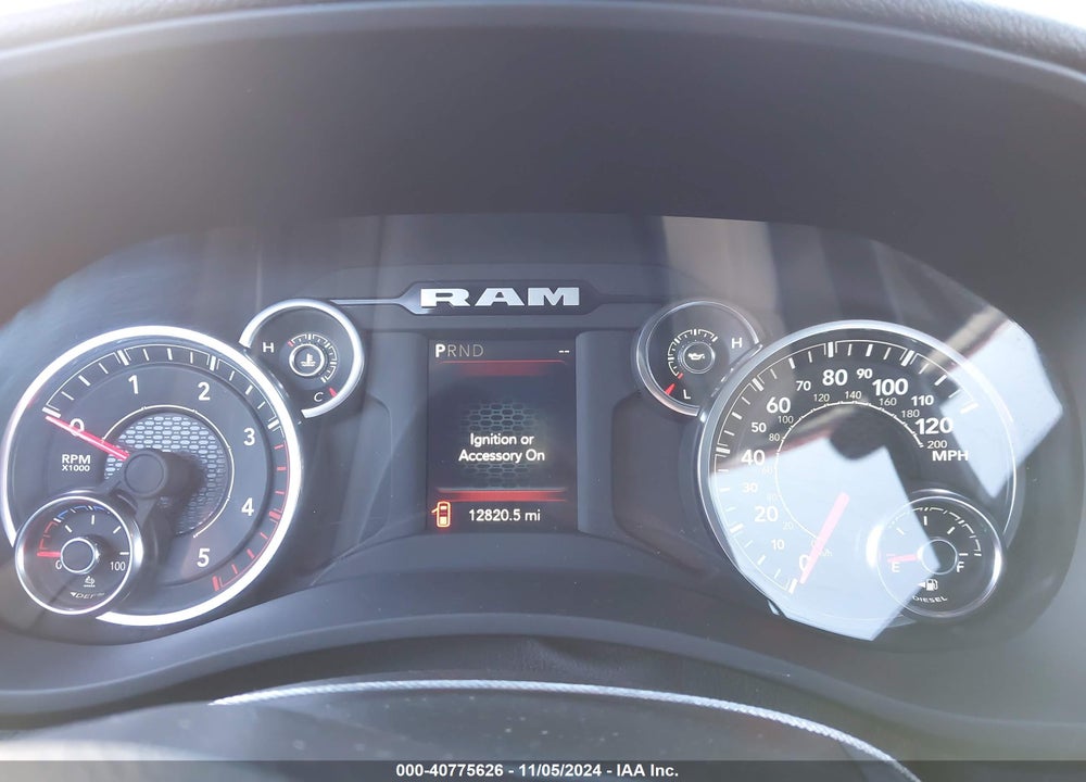 2024 RAM 2500 BIG HORN 4X4 6'4 BOX VIN: 3C6UR5DL5RG266414
