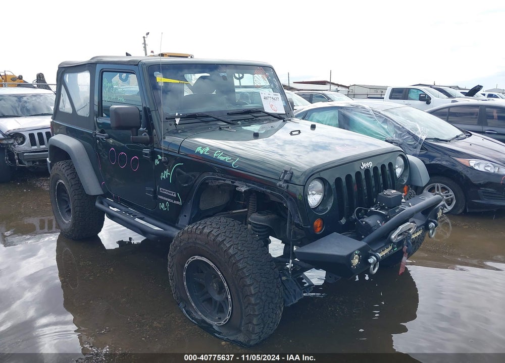 2011 JEEP WRANGLER SPORT VIN: 1J4AA2D12BL534452