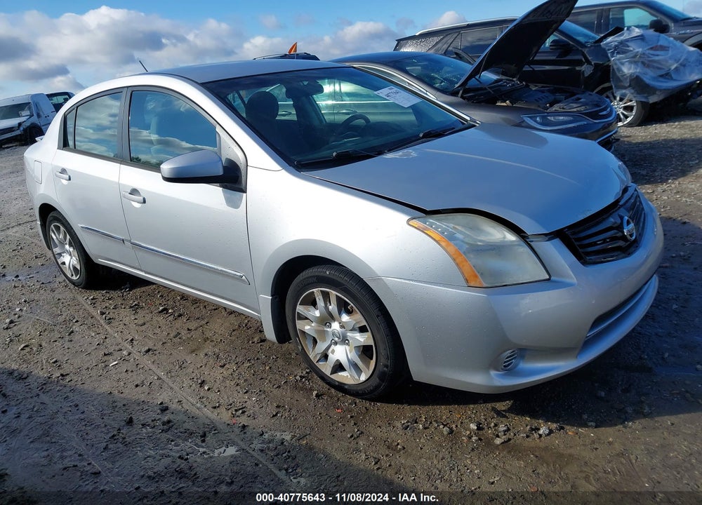 2012 NISSAN SENTRA 2.0 S VIN: 3N1AB6AP1CL651810