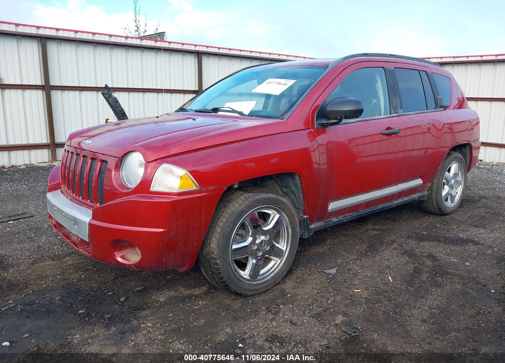 2008 JEEP COMPASS LIMITED VIN: 1J8FF57W78D684770