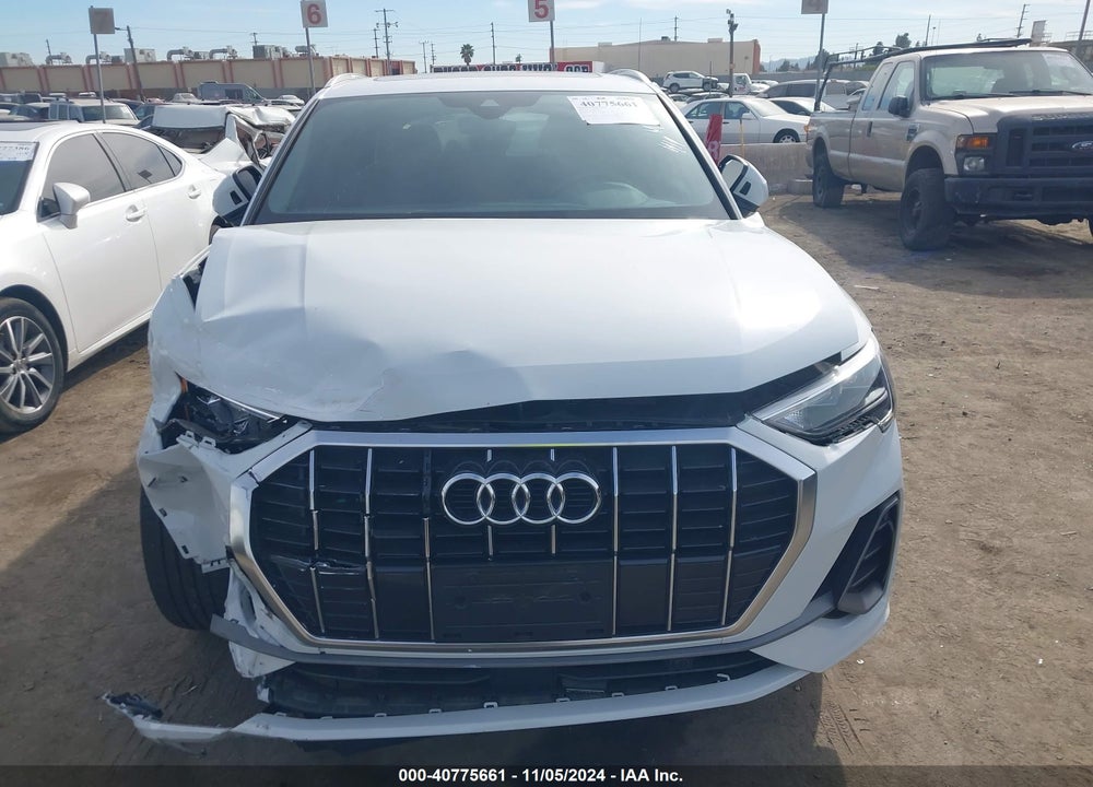2020 AUDI Q3 PREMIUM 45 TFSI S LINE QUATTRO TIPTRONIC VIN: WA1DECF36L1097820