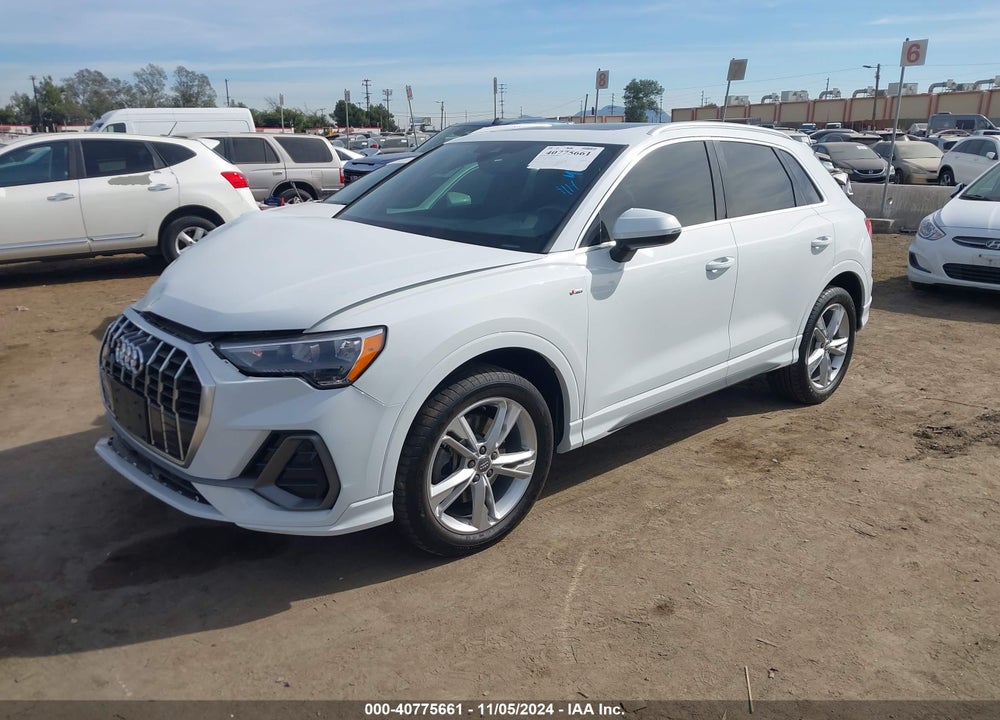 2020 AUDI Q3 PREMIUM 45 TFSI S LINE QUATTRO TIPTRONIC VIN: WA1DECF36L1097820