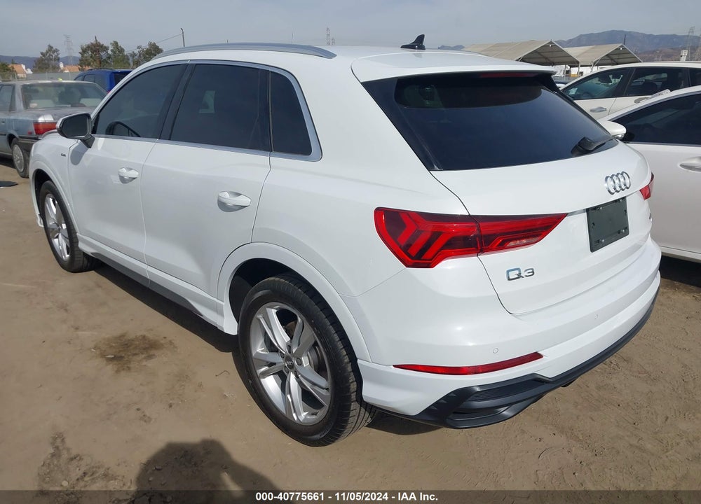 2020 AUDI Q3 PREMIUM 45 TFSI S LINE QUATTRO TIPTRONIC VIN: WA1DECF36L1097820