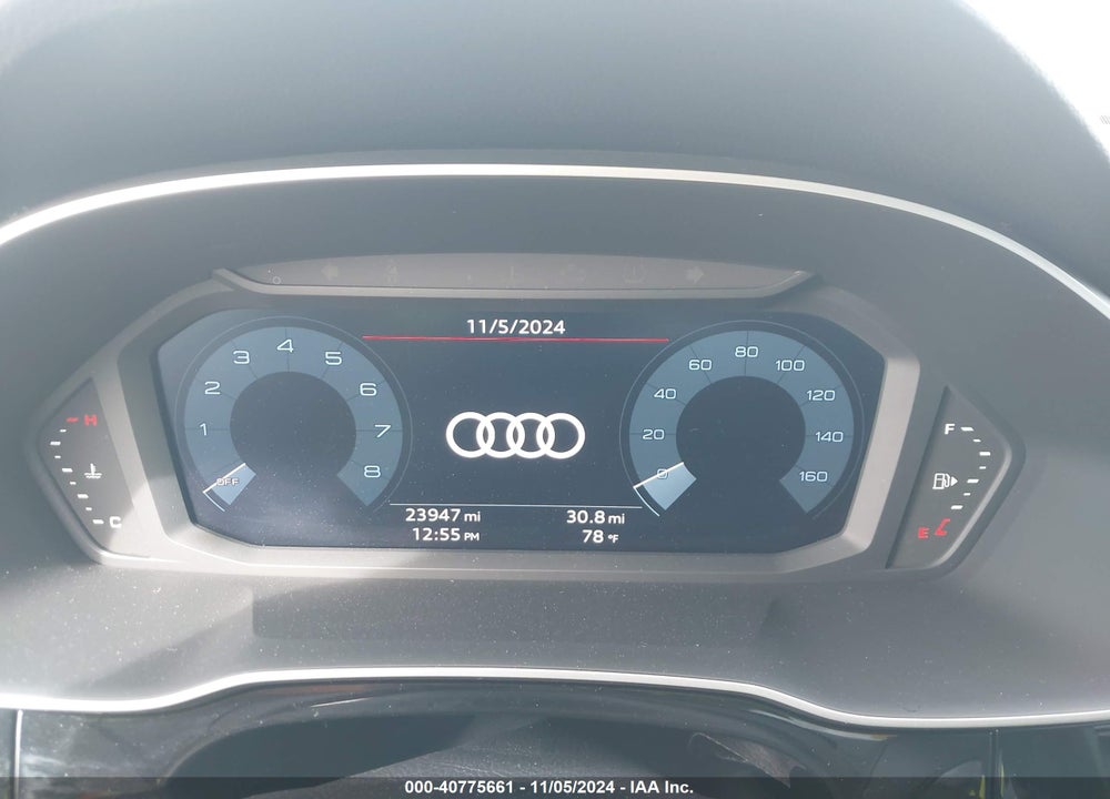 2020 AUDI Q3 PREMIUM 45 TFSI S LINE QUATTRO TIPTRONIC VIN: WA1DECF36L1097820