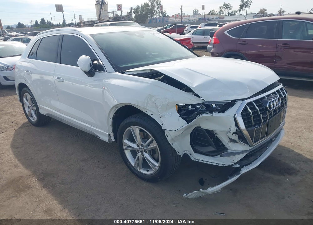 2020 AUDI Q3 PREMIUM 45 TFSI S LINE QUATTRO TIPTRONIC VIN: WA1DECF36L1097820