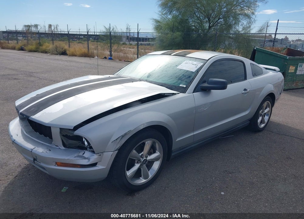 2006 FORD MUSTANG V6 VIN: 1ZVFT80NX65182598