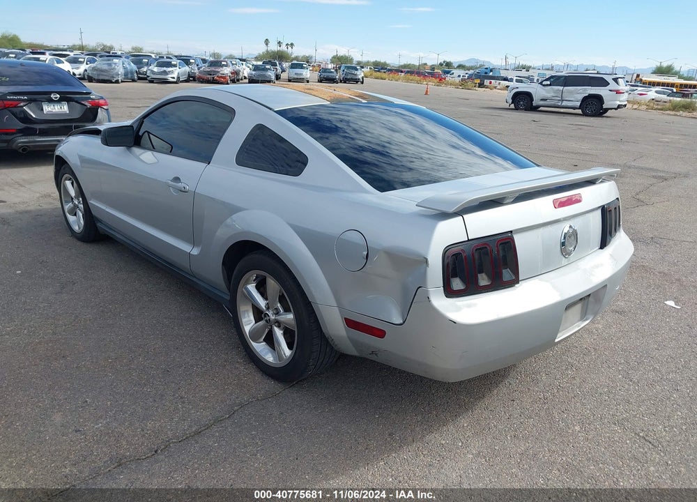 2006 FORD MUSTANG V6 VIN: 1ZVFT80NX65182598