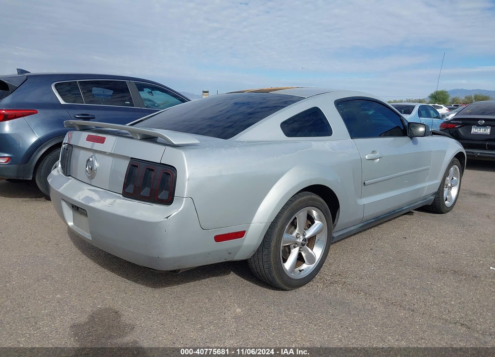 2006 FORD MUSTANG V6 VIN: 1ZVFT80NX65182598
