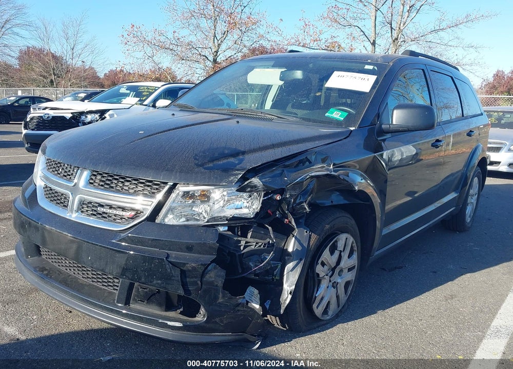 2016 DODGE JOURNEY SE VIN: 3C4PDDAG9GT116932
