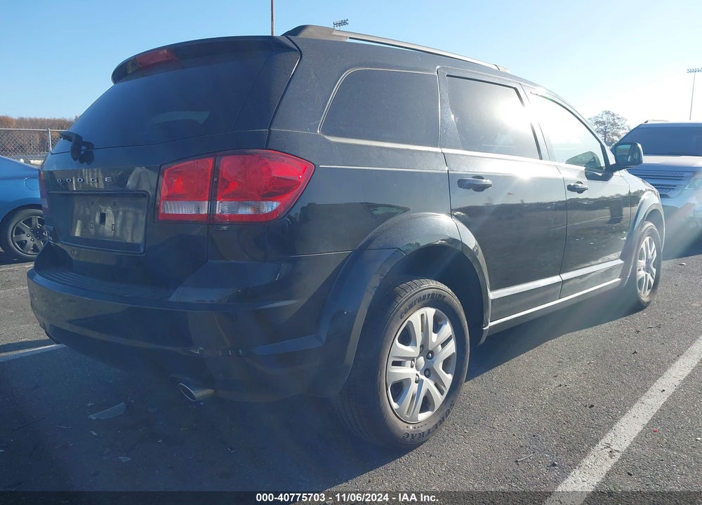 2016 DODGE JOURNEY SE VIN: 3C4PDDAG9GT116932