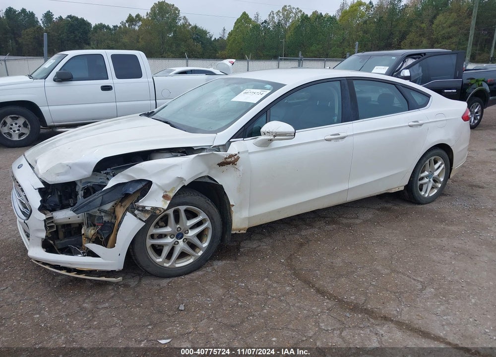 2016 FORD FUSION VIN: 3FA6P0H76GR109599