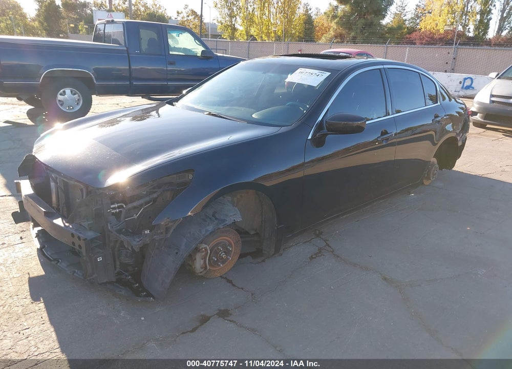 2011 INFINITI G37X VIN: JN1CV6AR0BM403232