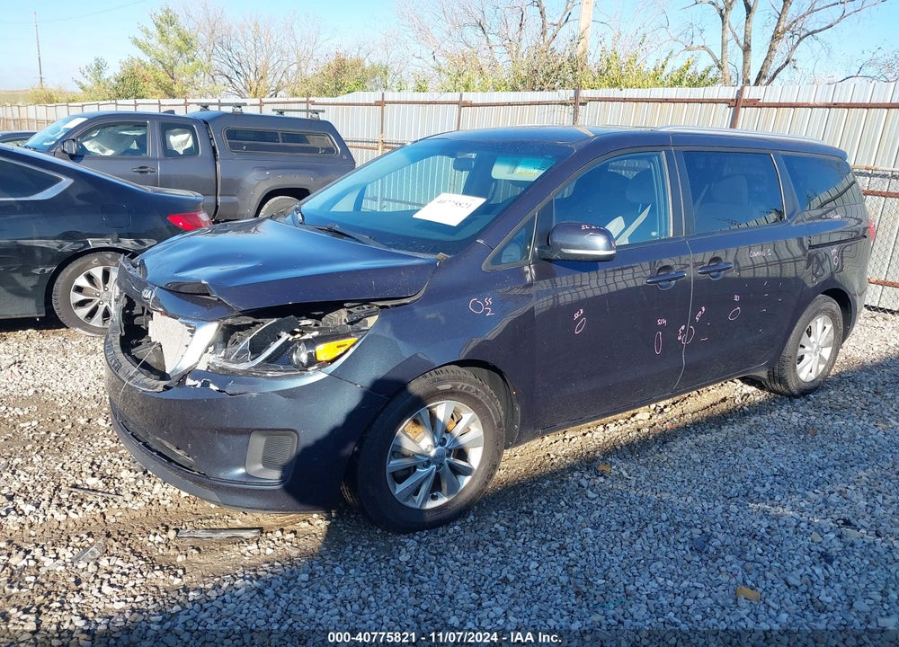 2016 KIA SEDONA LX VIN: KNDMB5C19G6129729