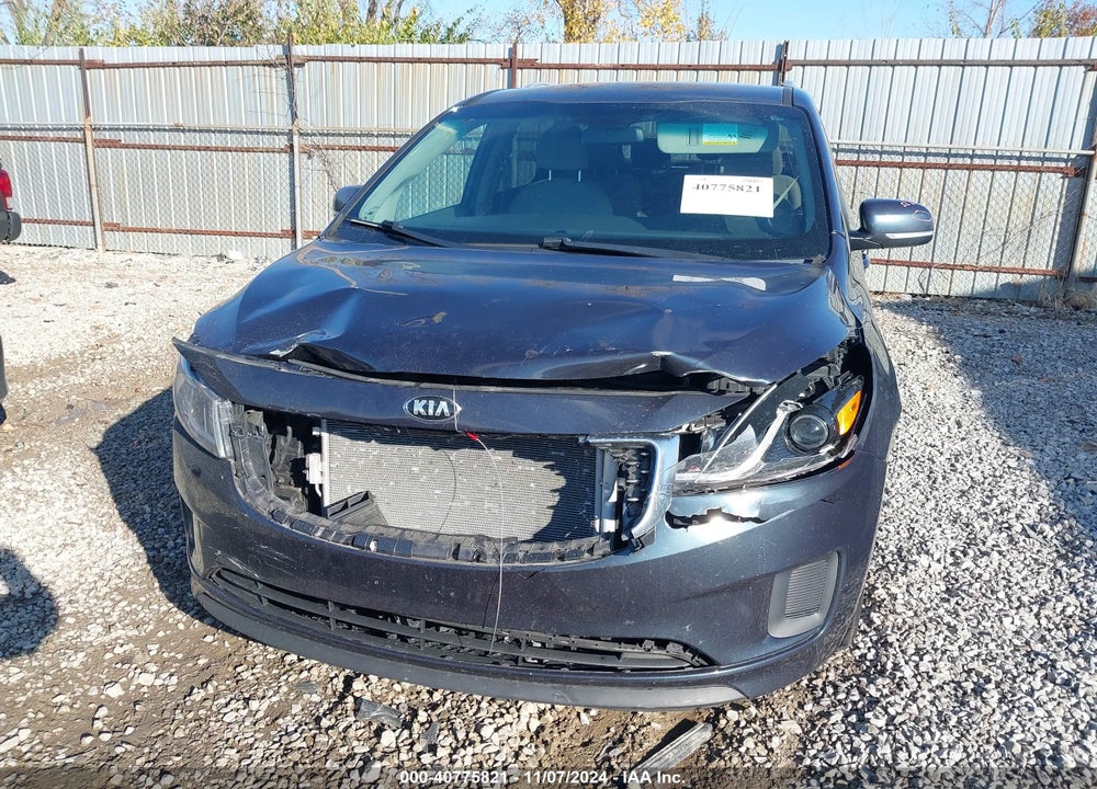 2016 KIA SEDONA LX VIN: KNDMB5C19G6129729