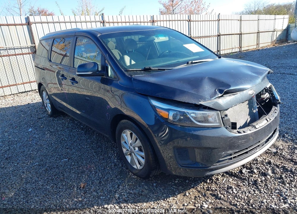 2016 KIA SEDONA LX VIN: KNDMB5C19G6129729