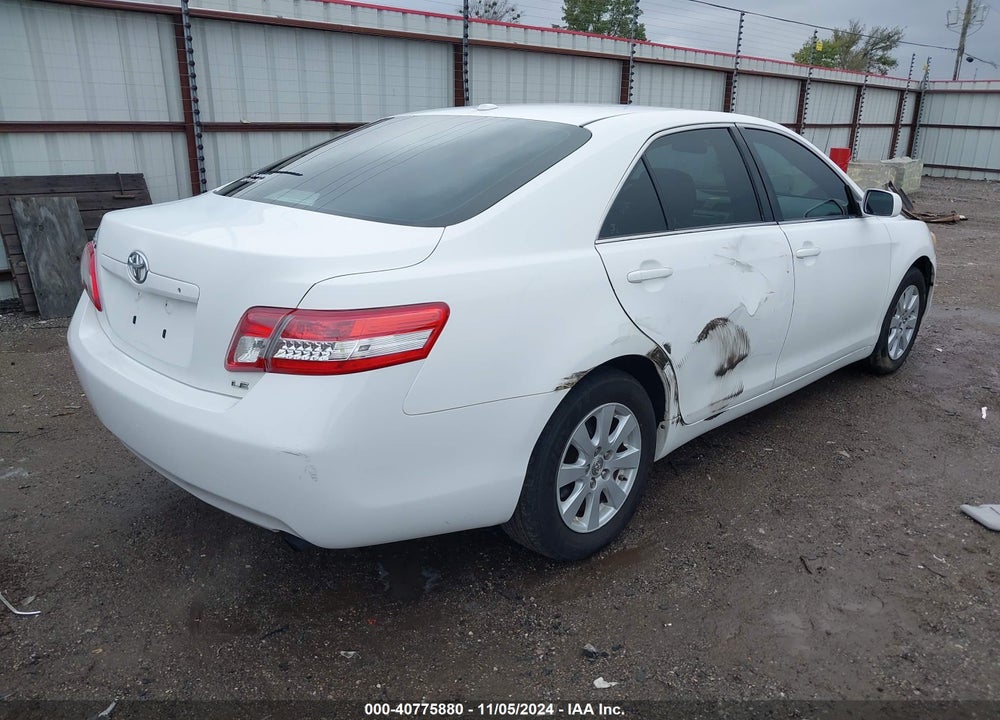 2011 TOYOTA CAMRY LE VIN: 4T1BF3EK4BU616598