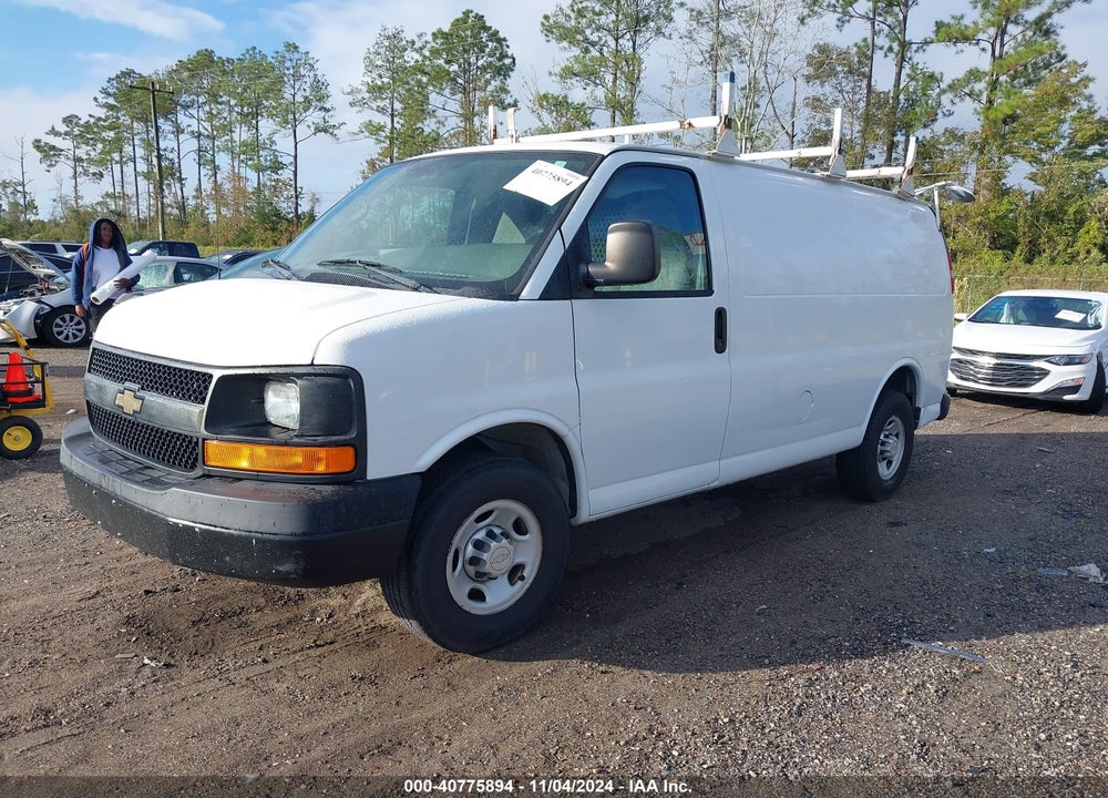 2010 CHEVROLET EXPRESS 2500 WORK VAN VIN: 1GCZGFAA3A1184570