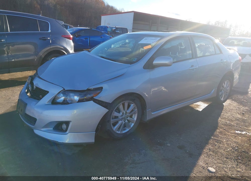 2009 TOYOTA COROLLA S VIN: 2T1BU40E89C150747