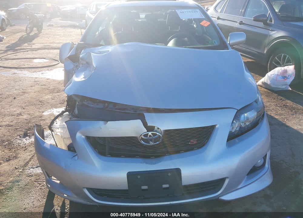 2009 TOYOTA COROLLA S VIN: 2T1BU40E89C150747