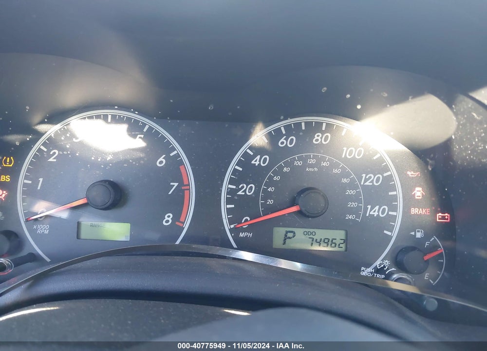 2009 TOYOTA COROLLA S VIN: 2T1BU40E89C150747