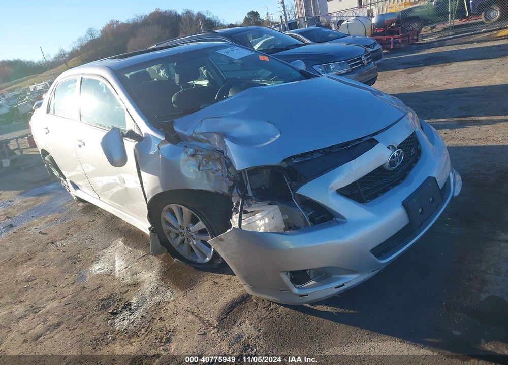2009 TOYOTA COROLLA S VIN: 2T1BU40E89C150747