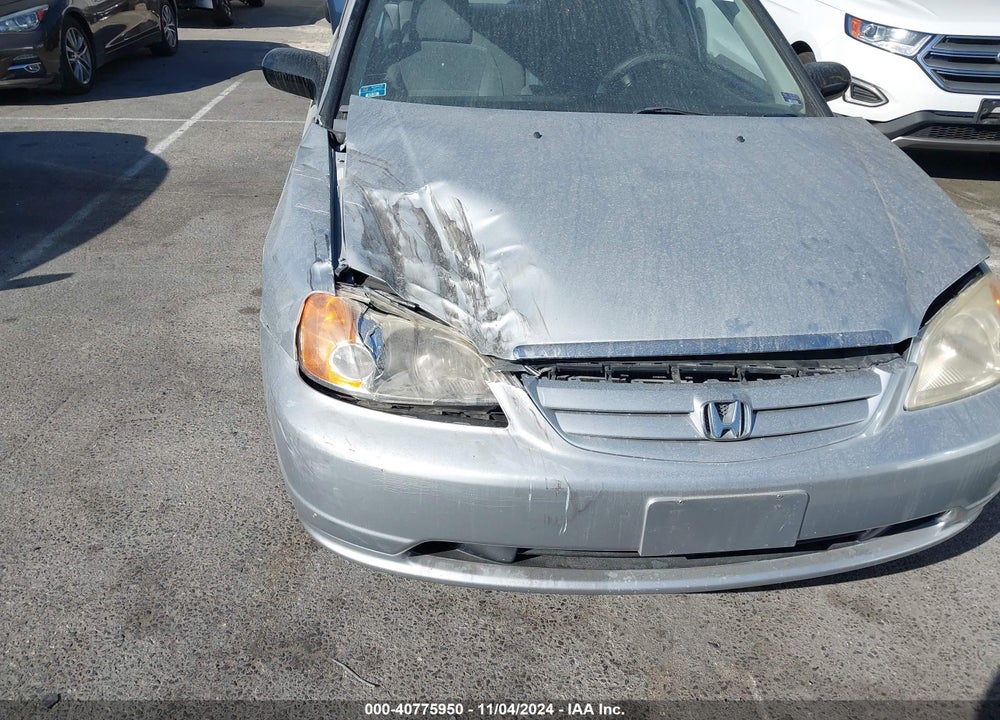 2002 HONDA CIVIC LX VIN: 2HGES16592H542707