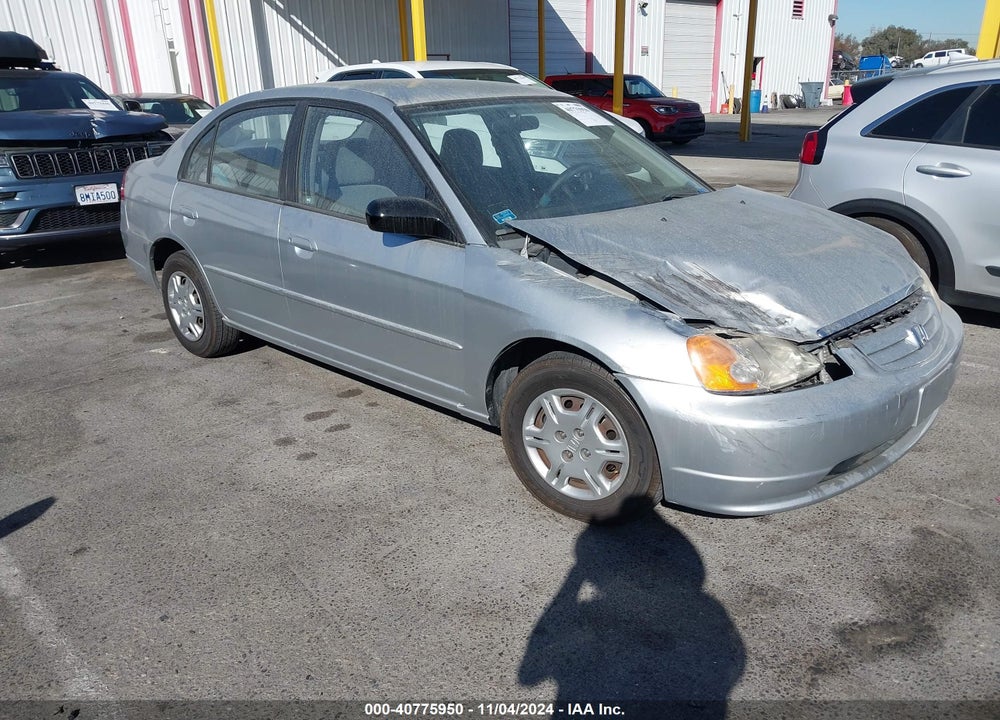 2002 HONDA CIVIC LX VIN: 2HGES16592H542707
