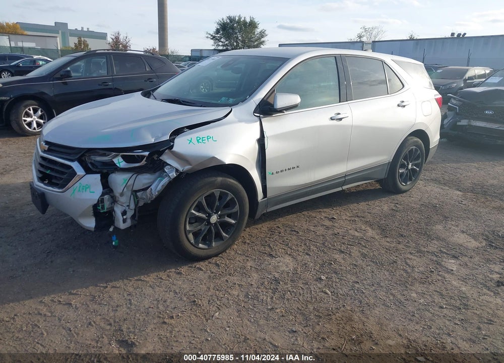 2020 CHEVROLET EQUINOX FWD LT 1.5L TURBO VIN: 3GNAXKEV2LS575740
