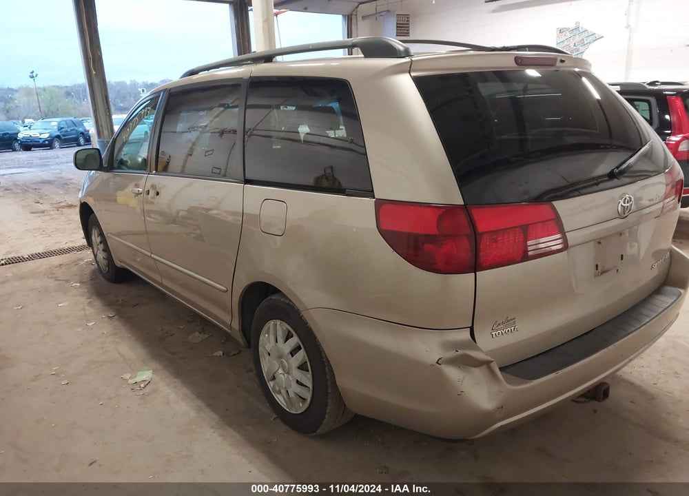 2004 TOYOTA SIENNA LE VIN: 5TDZA23C44S184030