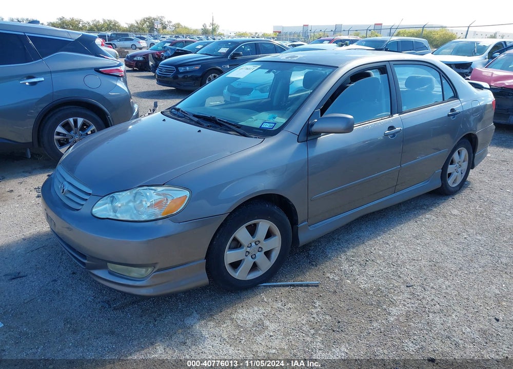 2004 TOYOTA COROLLA S VIN: 1NXBR32E64Z246151