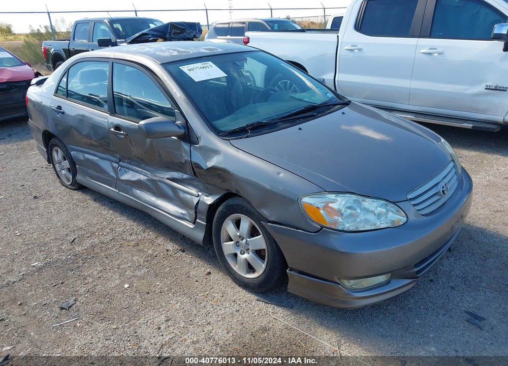 2004 TOYOTA COROLLA S VIN: 1NXBR32E64Z246151