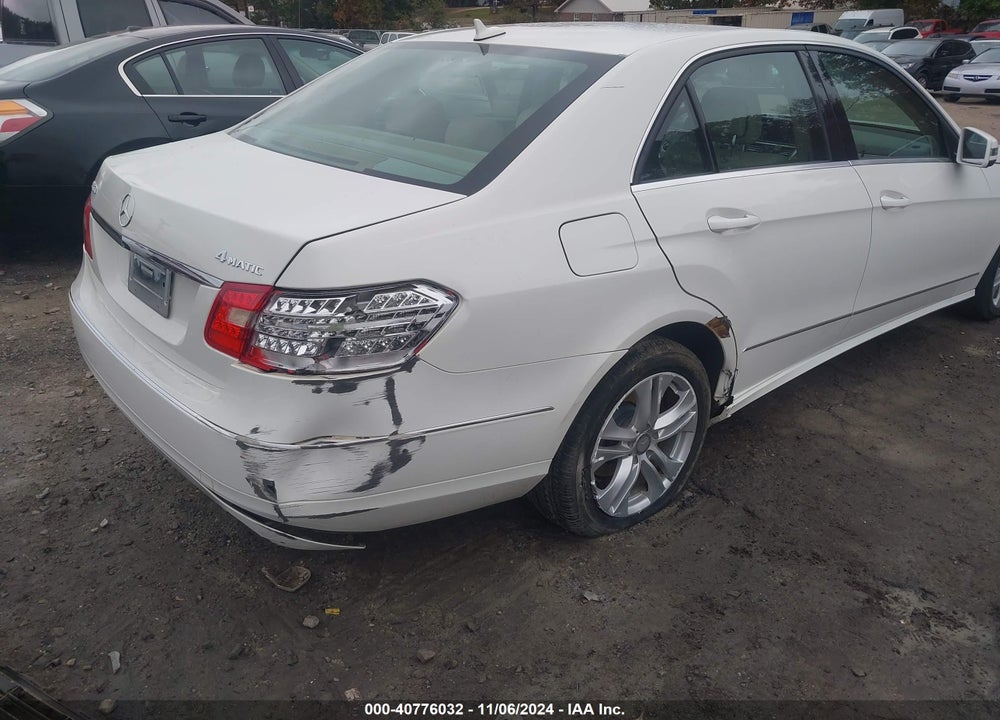 2010 MERCEDES-BENZ E 350 4MATIC VIN: WDDHF8HB1AA219511