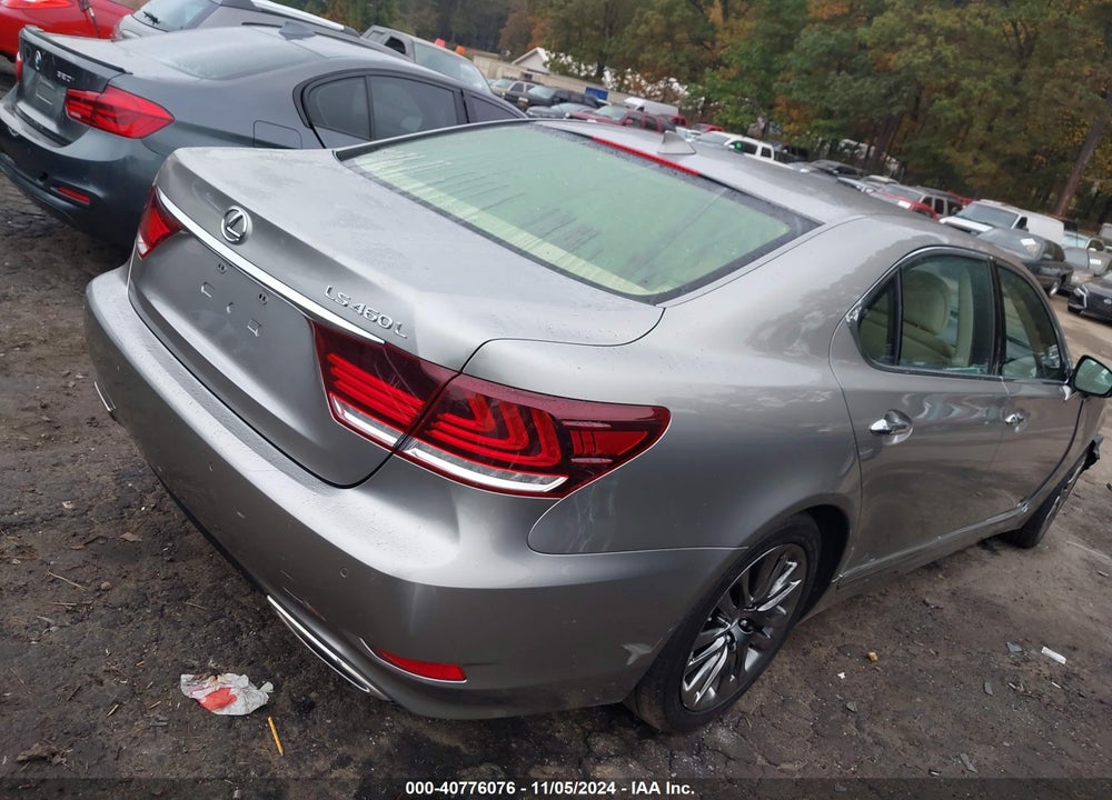 2016 LEXUS LS 460 L VIN: JTHGL5EF3G5057241