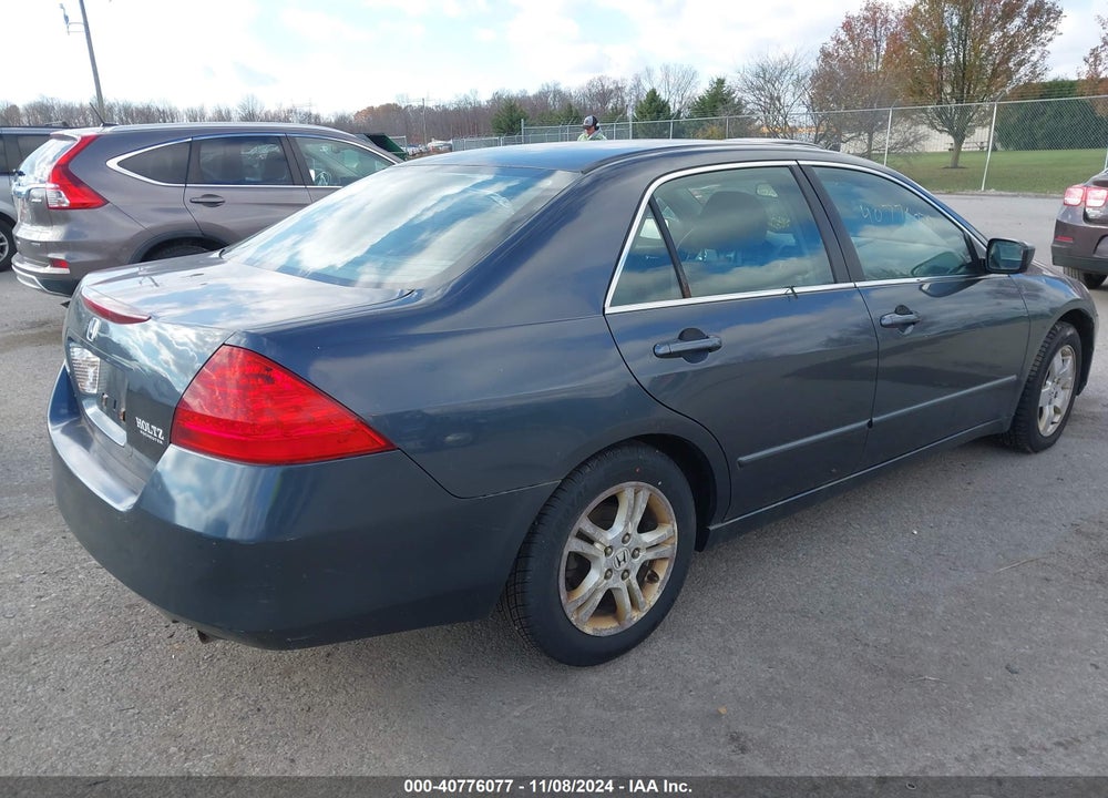 2007 HONDA ACCORD 2.4 SE VIN: 1HGCM55337A225732