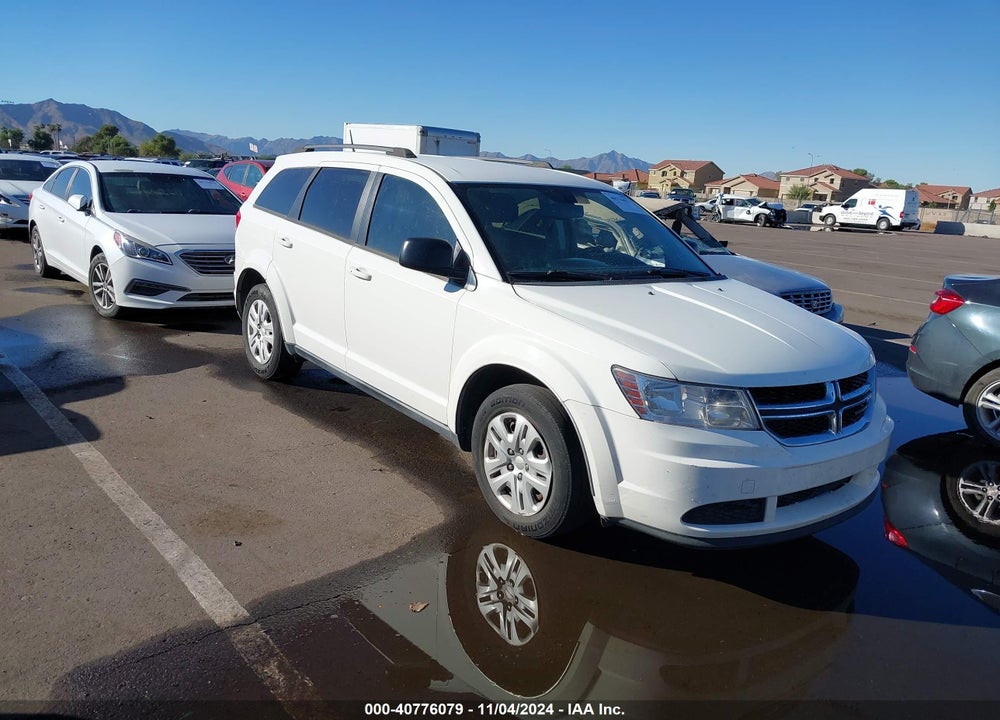 2016 DODGE JOURNEY SE VIN: 3C4PDCAB6GT219630
