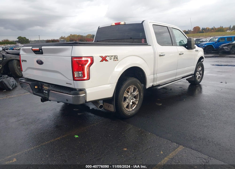 2016 FORD F-150 XLT VIN: 1FTEW1EF1GKD03052