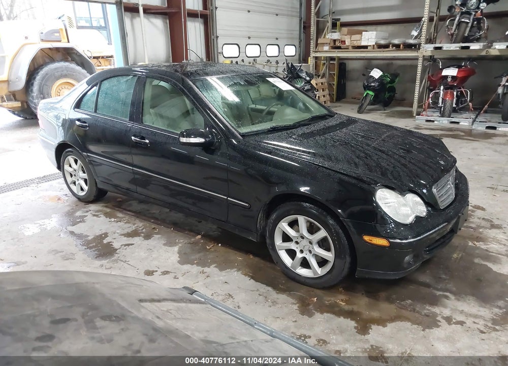 2007 MERCEDES-BENZ C 280 LUXURY 4MATIC VIN: WDBRF92H47F926808
