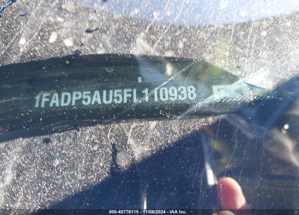 2015 FORD C-MAX HYBRID SE VIN: 1FADP5AU5FL110938