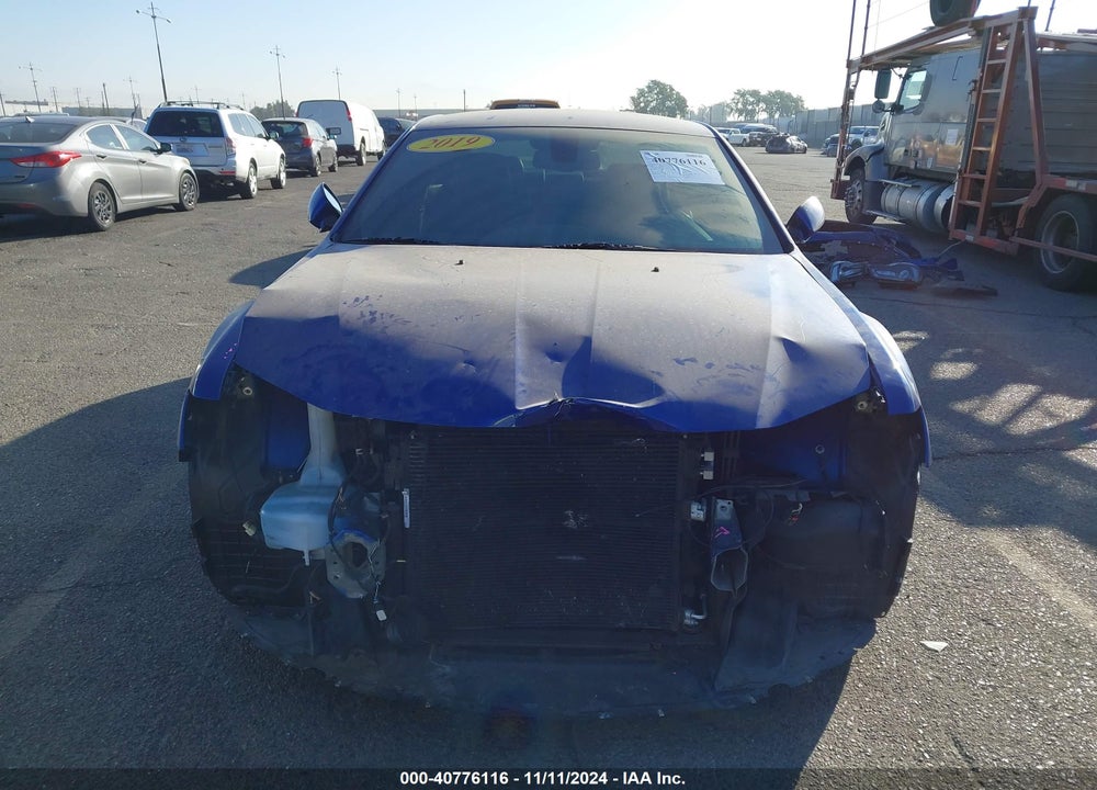 2019 CHRYSLER 300 300S AWD VIN: 2C3CCAGG2KH536836